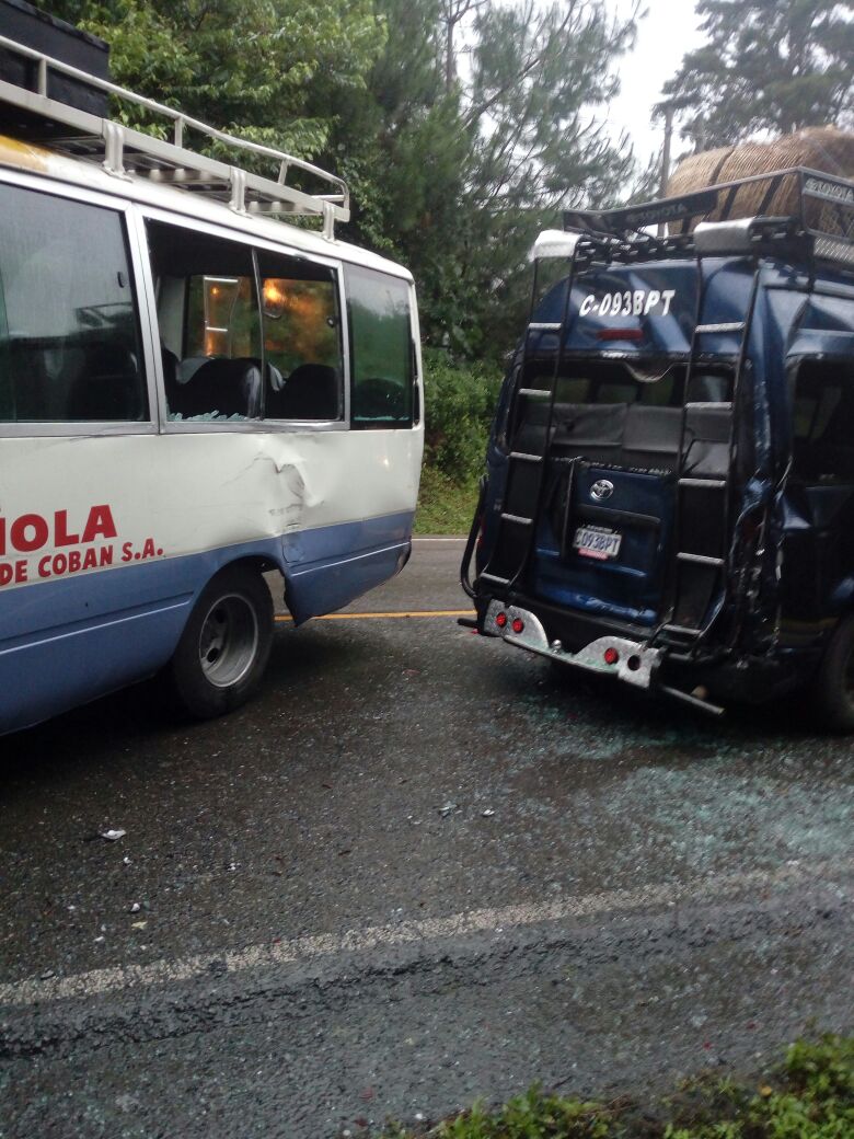 Cuatro Heridos Deja Accidente En Ruta A Las Verapaces