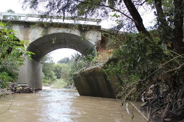 estructurA DEL Zacumá III, en la zona 8 de la cabecera de Huehue,  tiene una  base derrumbada.