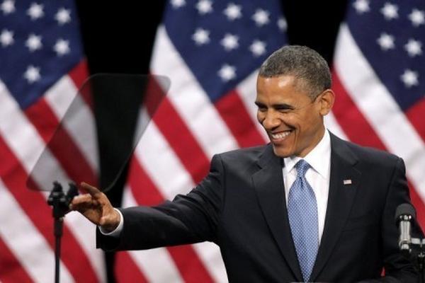 El presidente de EE. UU., Barack Obama, el martes 29 de enero en Las Vegas. (Foto Prensa Libre: AFP)