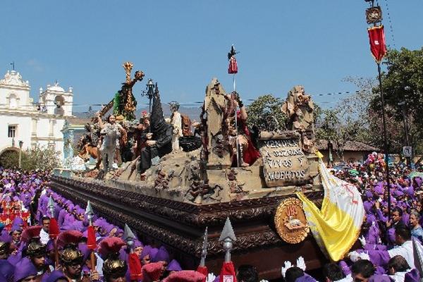 Doscientos mil  visitantes se esperan en Antigua Guatemala durante la Semana Mayor.