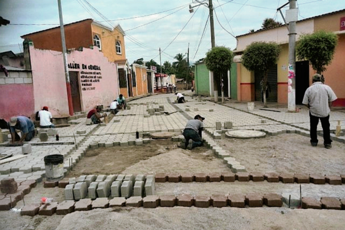 Calles de San Jorge, Zacapa, reciben mejoras al cumplir un año como nuevo municipio. (Foto Prensa Libre: Archivo)