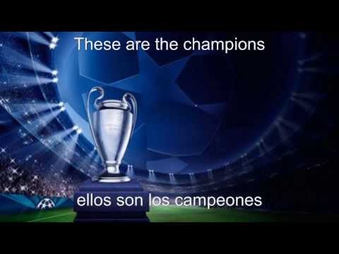 Himno De La UEFA Champions League Letra ( Original Y Traducida Al Español )