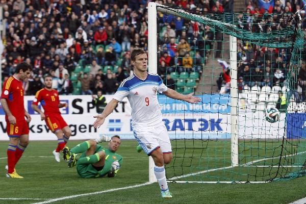 Aleksandr Kokorin es una de las principales figuras de Rusia para el Mundial de Brasil 2014. (Foto Prensa Libre: AP)