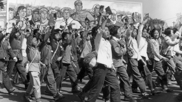 Bajo Mao, los estudiantes eran elegidos por su buena conducta política más que con una competencia abierta. AFP