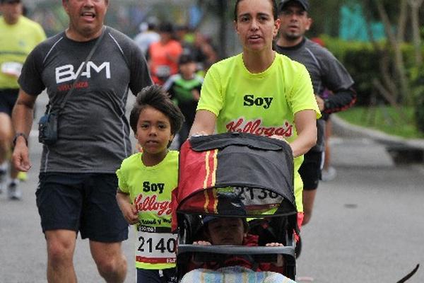 Participaron desde   el más grande al más pequeño. (Foto Prensa Libre: Gloria Cabrera)