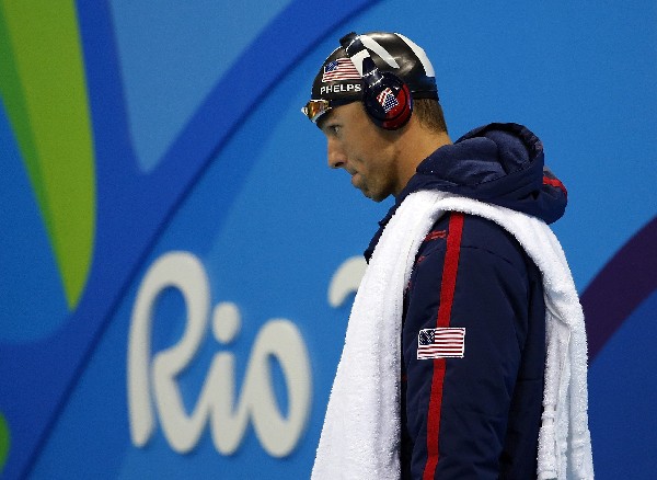 Michael Phelps espera ganar esta noche su medalla 20, en 200 metros mariposa. (Foto Prensa Libre: EFE)