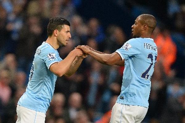 El Manchester City venció 3-1 al West Bromwich. (Foto Prensa Libre: AFP)