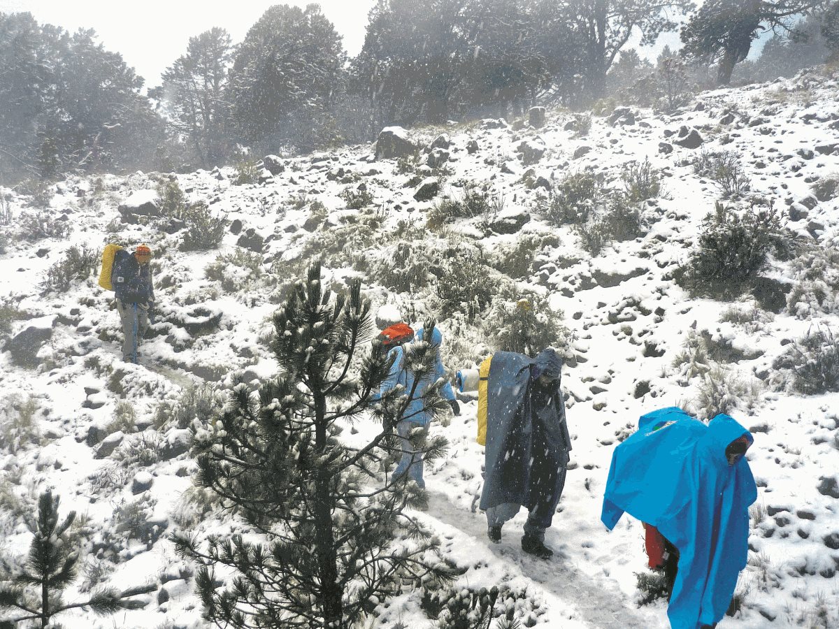 ¿Realmente cayó nieve en Guatemala? Prensa Libre