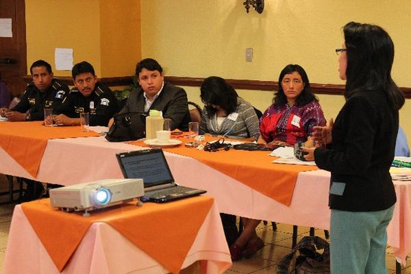 Comisión de Prevención del Delito presenta conclusiones de estudio,  en  un hotel de Totonicapán.