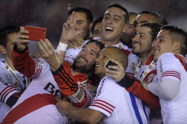 El conjunto millonario se coronó campeón de la Copa Libertadores (Foto Prensa Libre: AFP)