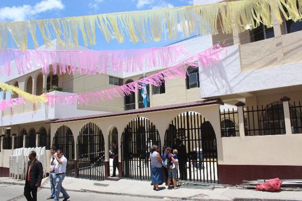 Edificio reconstruido en Cuilapa, en donde fueron reinstalados los tribunales de Santa Rosa. (Foto Prensa Libre: Oswaldo Cardona)