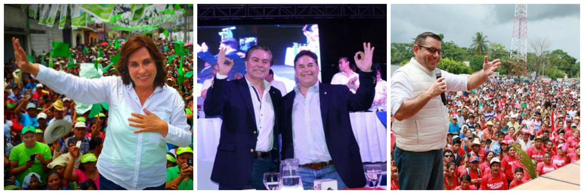 Falta un mes para el cierre de inscripción de candidatos, a la fecha solo tres partidos tienen inscrito a su binomio presidencial. (Foto Prensa Libre: Hemeroteca PL)