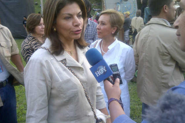 Laura Chinchilla, presidenta de Costa Rica. (Foto Prensa Libre: Keneth Cruz)<br _mce_bogus="1"/>