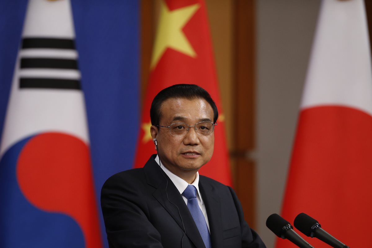 Primer ministro de China, Li Keqiang (Foto Prensa Libre: AFP)