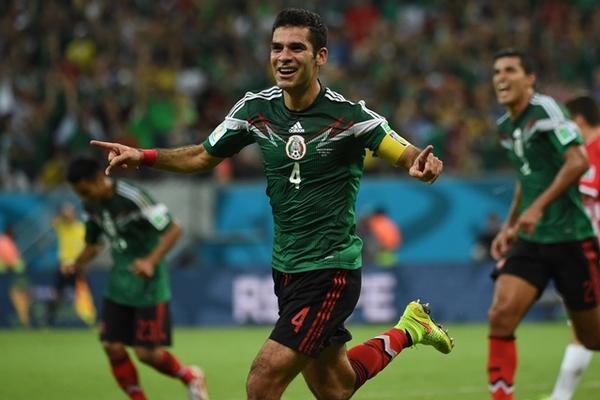 Márquez anotó el segundo gol de México ante Croacia. (Foto Prensa Libre: AFP)