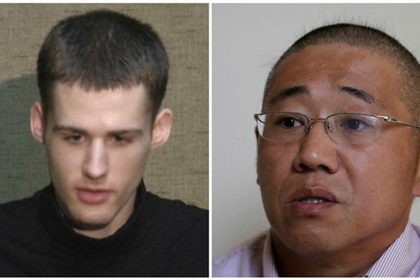 Matthew Miller y Kenneth Bae. (Foto Prensa Libre: AP)