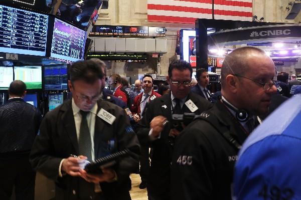 Wall Street cierra hoy con un descenso en uno de sus principales indicadores, el Dow Jones de Industriales. (Foto Prensa Libre: AFP)