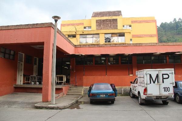 Hospital  Nacional de Antigua, a donde fueron llevadas las víctimas.