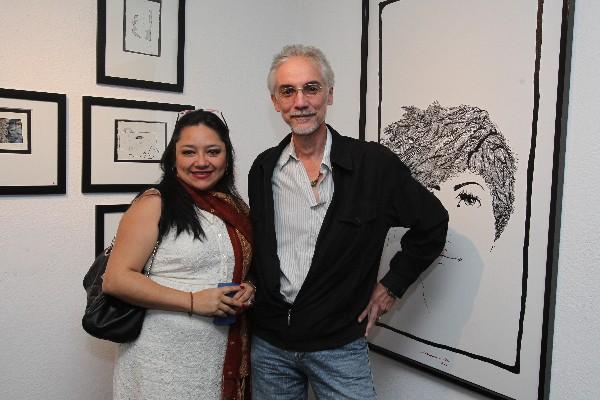 Silvia Obregón y Fernando Mendoza. (Foto Prensa Libre: Edwin Castro)