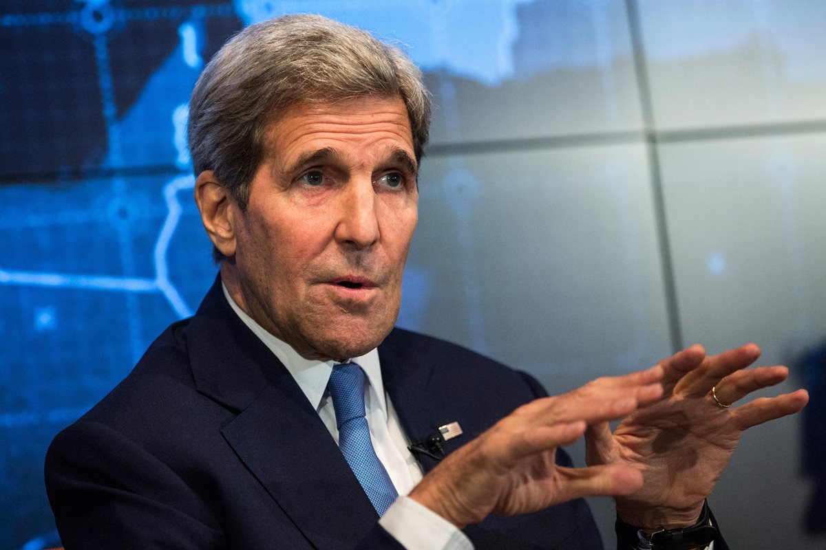 John Kerry, secretario de Estado de EE. UU., acudirá este viernes a La Habana a a la apertura oficial de la embajada. (Foto Prensa Libre: AFP).