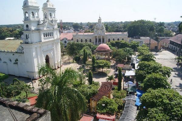 parque de la cabecera de Retalhuleu.