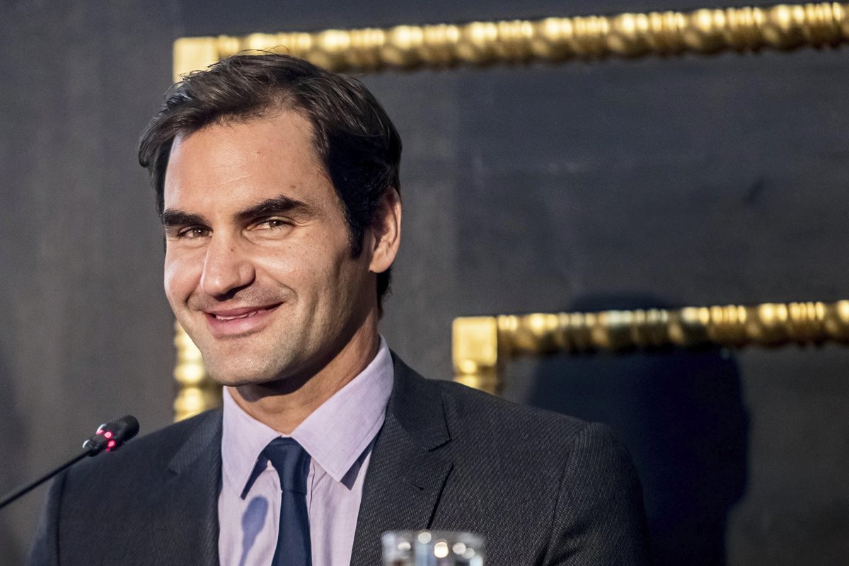 El suizo Federer señaló que jugará el torneo de Basilea hasta el 2019 (Foto Prensa Libre: AFP)