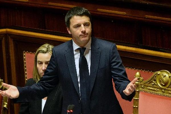 El primer ministro italiano, Matteo Renzi. (Foto Prensa Libre:EFE)