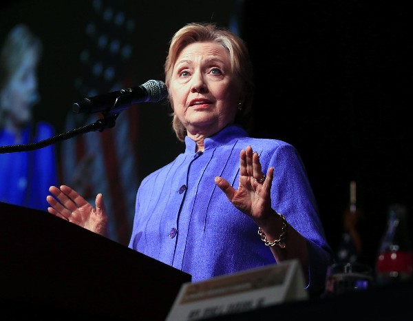 Hillary Clinton,candidata presidecial demócrata 2016.(Foto Prensa Libre:AFP).