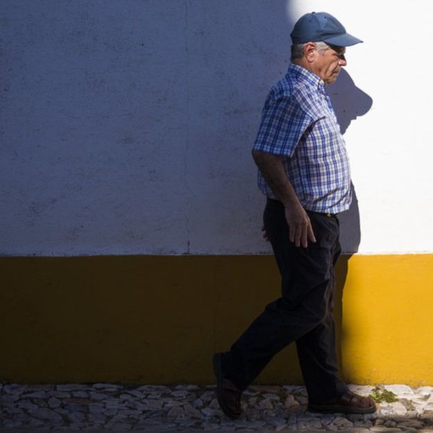 Cuando Rufino Borrego volvió a caminar, en su pueblo pensaron que era un milagro. REINALDO RODRIGUES GLOBAL IMAGENS