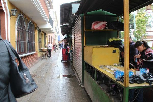 Locales edificados en la ciudad de Huehuetenango. (Foto Prensa Libre: Mike Castillo)