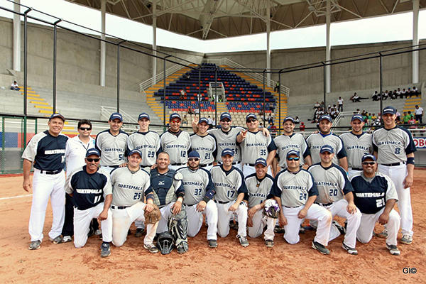 La selección guatemalteca de Softbol venció a Bahamas. (Foto Prensa Libre: cortesía COG)