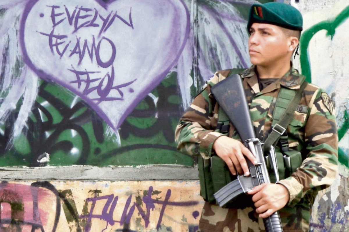 El Salvador es uno de los países mas violentos del mundo; los pandilleros están involucrados en la mayoría de los crímenes.(Foto Prensa Libre: AFP).