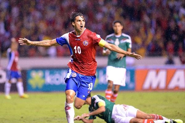 Bryan Ruiz es una de las principales figuras de Costa Rica para el Mundial de Brasil 2014. (Foto Prensa Libre: Archivo)