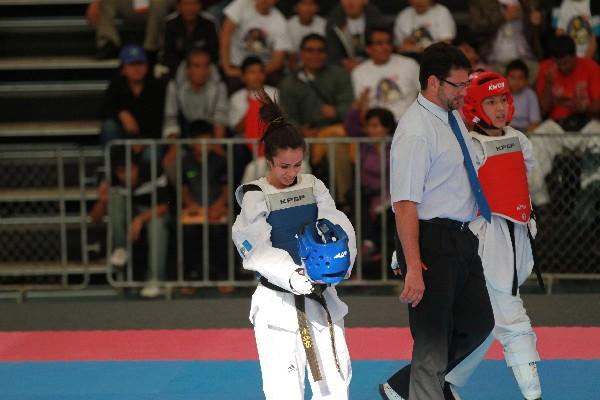 Elizabeth Zamora perdió su combate de semifinal y se quedó con el bronce. (Foto Prensa Libre: cortesía COG)