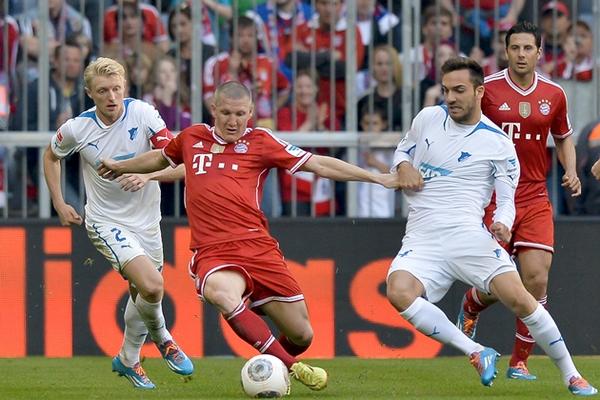 El ya campeón no logró superar al Hoffenheim. (Foto Prensa Libre: AFP)