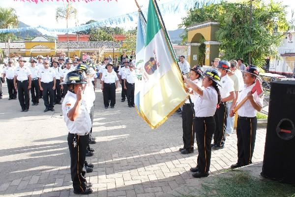 Acto  inaugural en  Santa Cruz  Verapaz.