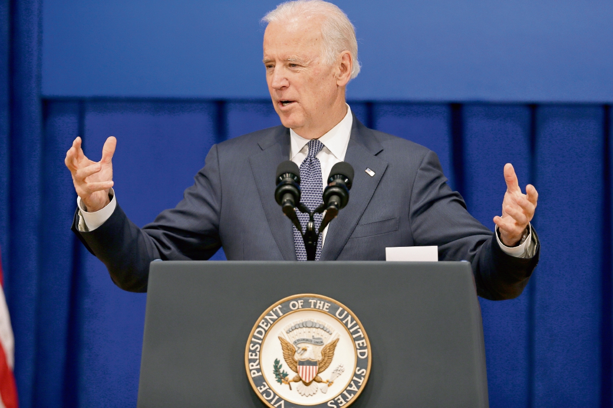 Joe Biden, vicepresidente de Estados Unidos, visitará Guatemala la próxima semana. (Foto Prensa Libre: Hemeroteca PL)