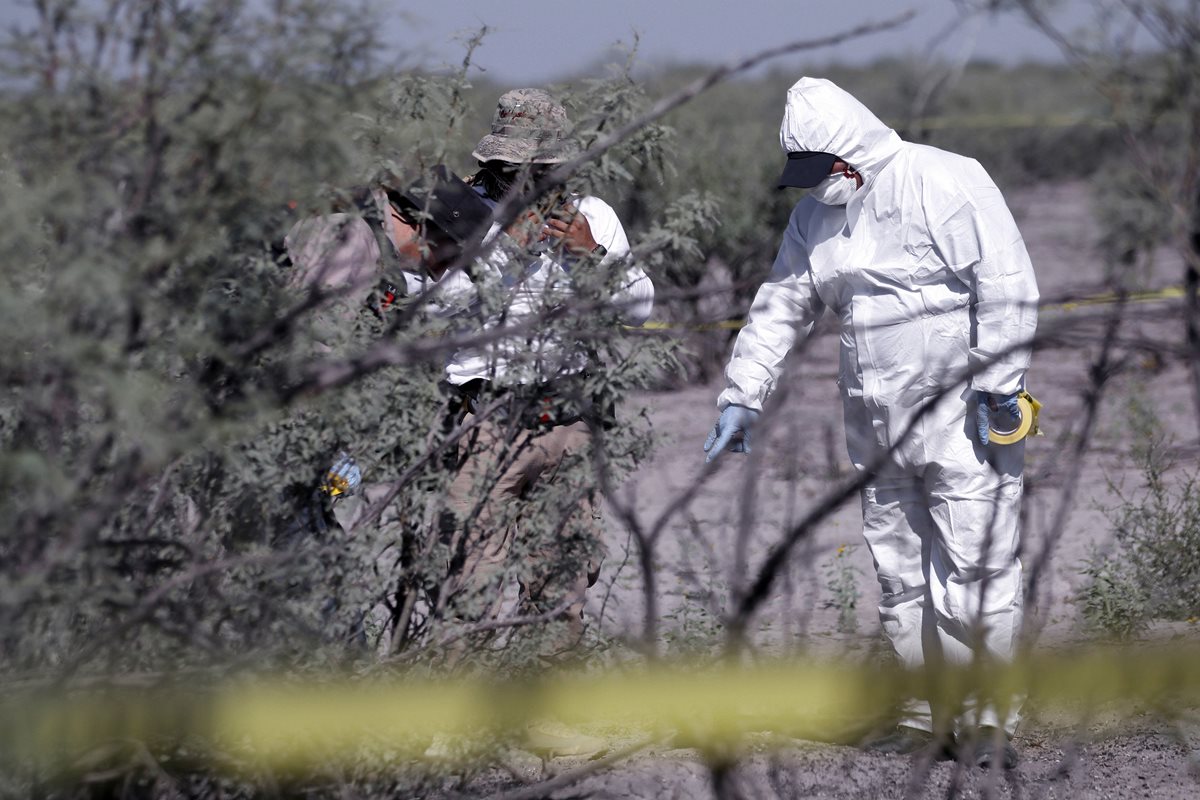 La violencia en México ha cobrado la vida de más de 170 mil personas desde diciembre del 2006.(Foto Prensa Libre: EFE).