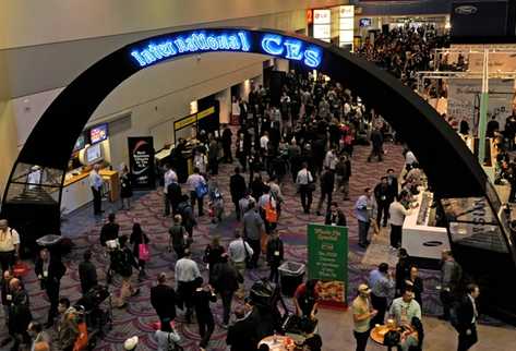 Feria CES en Las Vegas. (Foto Prensa Libre: AFP)