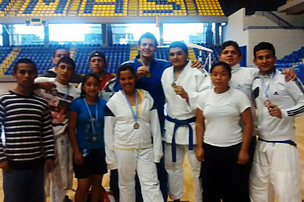 Delegación guatemalteca de judo obtuvo destacada participación en el Campeonato Internacional de Judo. (Foto Prensa Libre: cortesía CDAG)