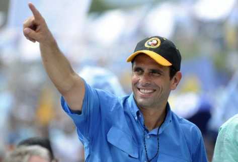 Henrique Capriles Radonski. (Foto Prensa Libre: AFP)