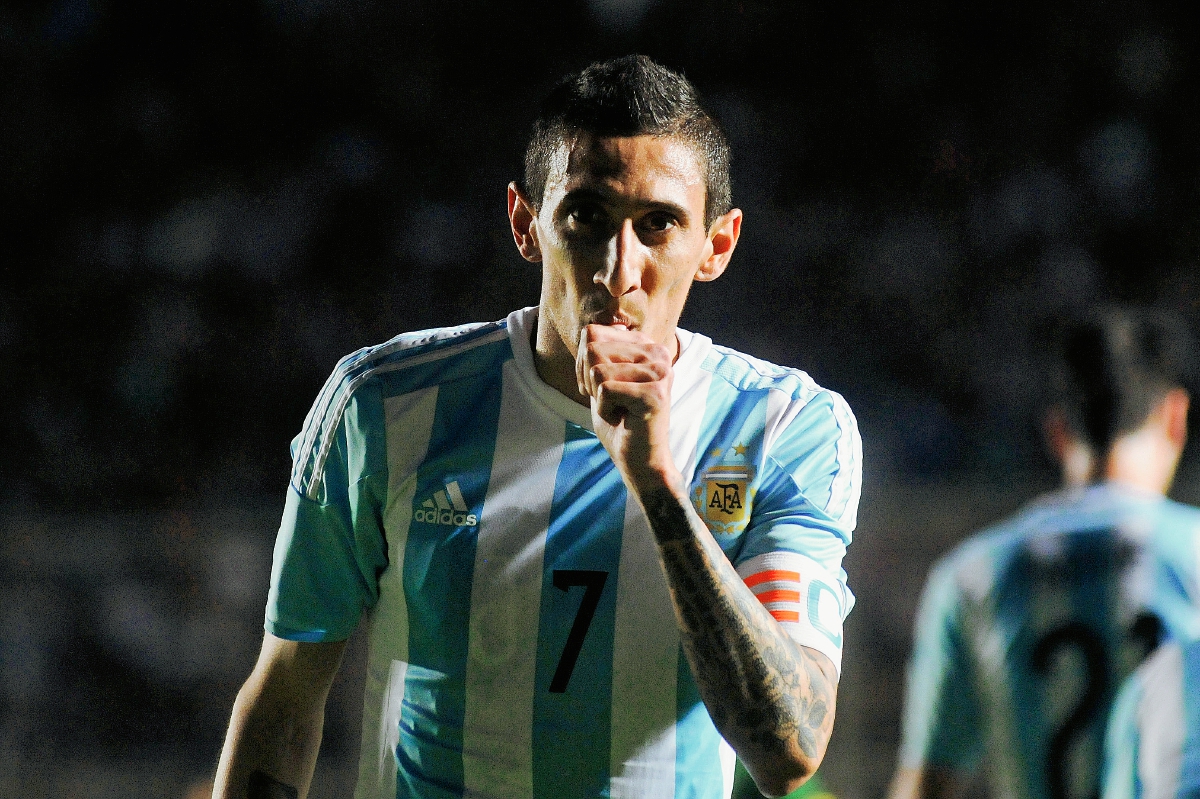 Di María es uno de los jugadores más importantes en la albiceleste. (Foto Prensa Libre: AP)