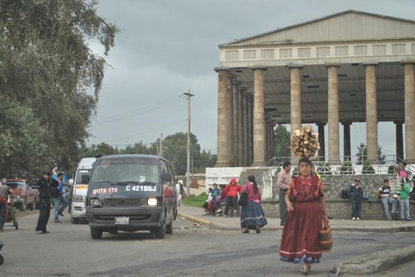 Terminal Minerva   es uno de los puntos  peligrosos. (Foto Prensa Libre: Alejandra Martínez)