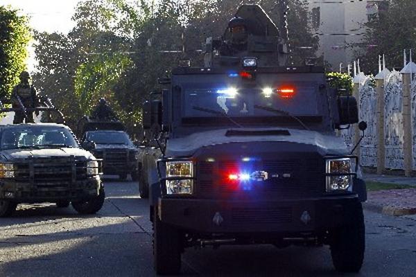 El Ejército mexicano durante operativo que logró la captura de Rubén Oseguera. (Foto Prensa Libre:AFP)