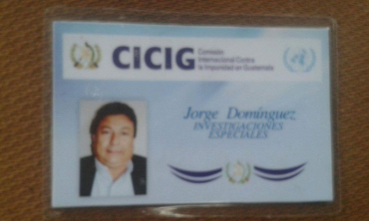 Jorge Mario Domínguez Gordillo fue baleado el pasado 24 de septiembre en el bulevar Landivar, zona 16. Las autoridades localizaron una credencial con los logotipos de la Cicig, Onu y Gobierno de Guatemala. (Foto Prensa Libre: Hemeroteca)