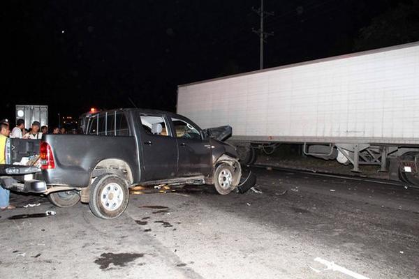 Vehículos quedaron sobre la ruta al Pacíficio<br _mce_bogus="1"/>