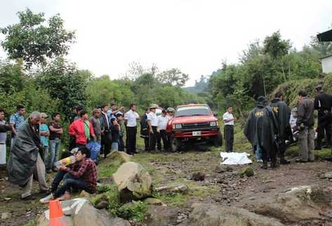 Los asaltantes mataron a un joven de 18 años. (Foto cortesía de Noticia Veraz y Oportuna)