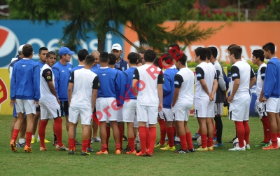 La Selección Sub 17 de Guatemala se medirá este sabado ante el combinado de El Salvador. (FOTO PRENSA LIBRE: FRANCISCO SÁNCHEZ)