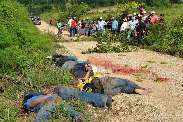 Siete cadáveres aparecieron la semana pasada, en un sector de Santa Ana, Petén, sin embargo ningún ha sido identificado ni reclamado en la morgue. (Foto Prensa Libre)<br _mce_bogus="1"/>