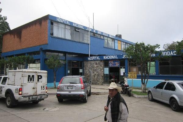 Fachada del Hospital Nacional de Sololá